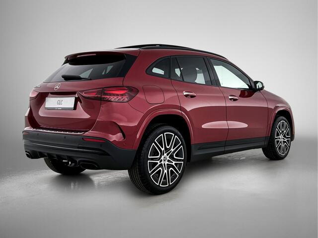 Mercedes-Benz GLA-KLASSE 250 e 140 Year Edition | Nightpakket | Spiegelpakket | Panoramaschuifdak | Dodehoekassistent | 20" tien-dubbelspaaks AMG velgen | Sound system |