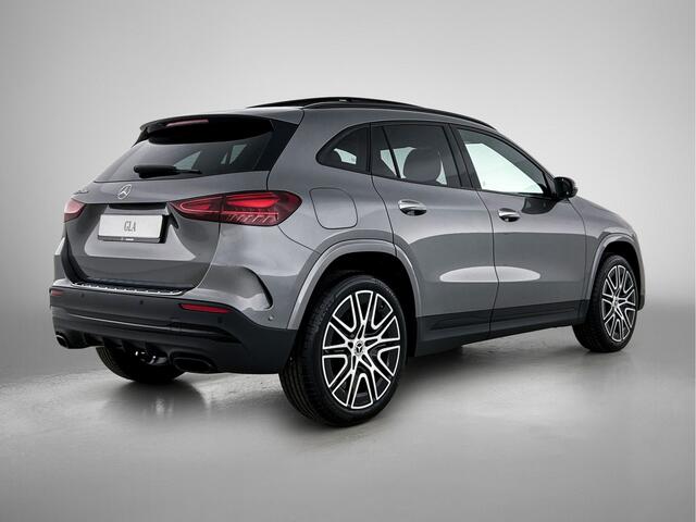 Mercedes-Benz GLA-KLASSE 250 e 140 Year Edition | Plus pakket | Nightpakket | Parkeerpakket | Panoramaschuifdak | 20" tien-dubbelspaaks AMG velgen | Warmtewerend, donkergetint glas |