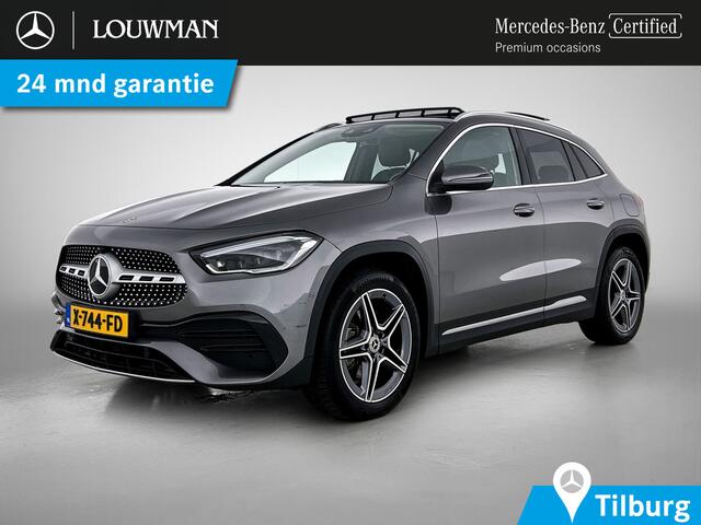 Mercedes-Benz GLA-KLASSE 250 e AMG Plug-In Hybride | AMG-Line IN en Exterieur | Sfeefverlichting| Chroompakket | Navigatie | Panorama-schuifkanteldak | Stoelverwarming | 24 Maanden Mercedes-Benz Certified garantie.