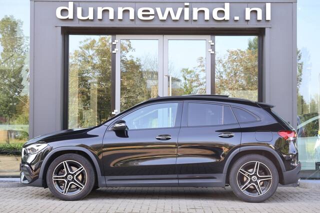 Mercedes-Benz GLA-KLASSE 200 4M AMG LINE *PANO*CARBON*TREKHAAK*MEMORY*SFEER*NIGHT*KEYLESS