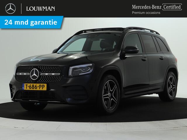 Mercedes-Benz GLB-Klasse 200 AMG Line | Panoramadak | Trekhaak | Cruise Control | Sfeerverlichting | Dodehoek detector | Inclusief 48 maanden MB Certified garantie voor Europa.