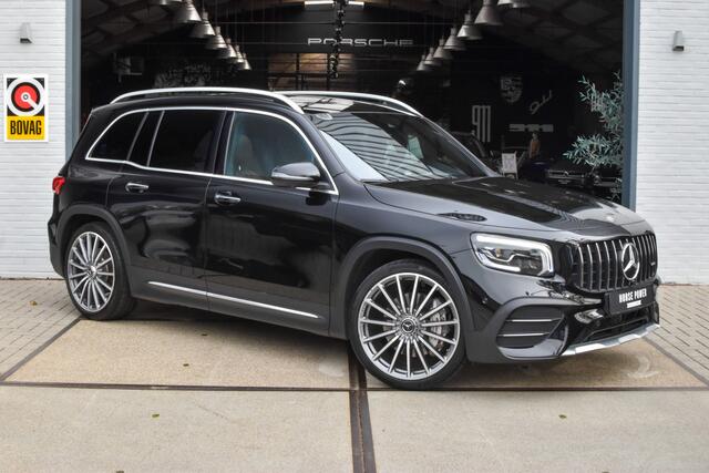 Mercedes-Benz GLB-Klasse AMG 35 4MATIC *Pano | 360° cam | 21" | ACC | Leder | Memory | Keyless | Blindspot | Clima | Navi | LED | Sfeerverlichting | Stoelverwarming*