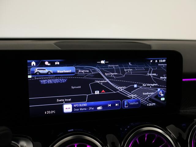 Mercedes-Benz GLB-Klasse 200 AMG-line 7persoons | Trekhaak | Nightpakket | Keyless-Go comfortpakket | Parkeerpakket met achteruitrijcamera | USB-pakket plus | Winter pakket | GUARD 360 ° Vehicle protection Plus | EASY PACK achterklep |