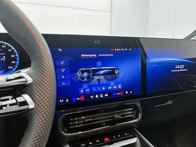 Mercedes-Benz GLB-Klasse 250+ Business Solution AMG 7p. 85.5 kWh | Premium Plus pakket | Winterpakket | Nightpakket | Parkeerpakket | Trekhaak | Vast panoramadak | GUARD 360° | 19" vijfspaaks lichtmetalen AMG-velgen | Burmester® 3D surround sound |