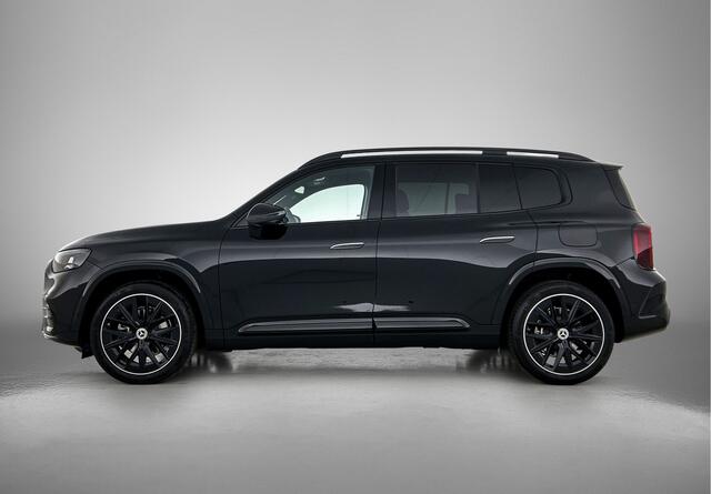 Mercedes-Benz GLB-Klasse 180 Business Solution AMG 7p. | Premium pakket | Nightpakket | Verstelbare demping | Vast panoramadak | GUARD 360° | 20" multispaaks lichtmetalen AMG-velgen | Massage functie | Warmtewerend, donkergetint glas |