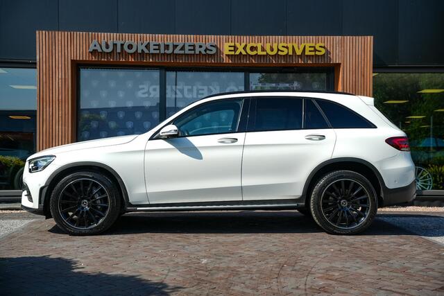 Mercedes-Benz GLC-KLASSE 300e 4MATIC Business Solution AMG Panoramadak Adapt. Cruise Leer/Alcantara Memory 20"LM