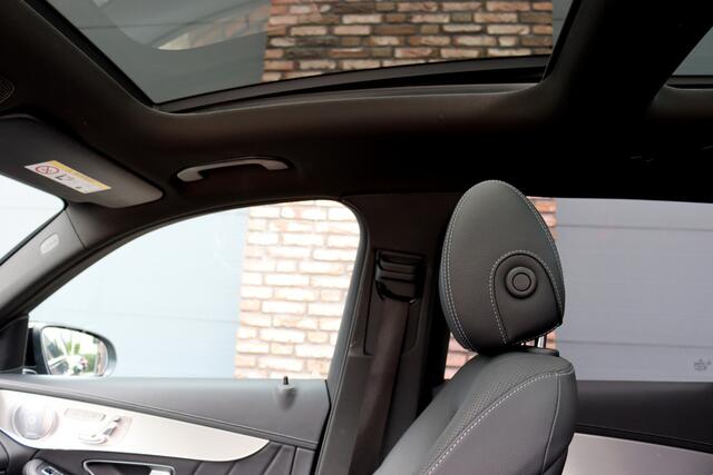 Mercedes-Benz GLC-KLASSE AMG 43 4MATIC | Luchtvering | Distronic+ | Memory | Panoramadak | Head-Up | Burmester | Stoelventilatie | Surround Camera | Nightpakket | Keyless-Go |