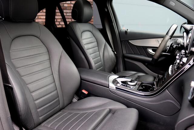 Mercedes-Benz GLC-KLASSE AMG 43 4MATIC | Luchtvering | Distronic+ | Memory | Panoramadak | Head-Up | Burmester | Stoelventilatie | Surround Camera | Nightpakket | Keyless-Go |