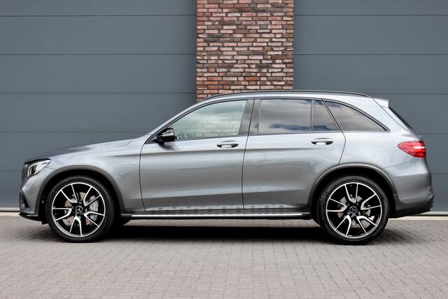 Mercedes-Benz GLC-KLASSE AMG 43 4MATIC | Luchtvering | Distronic+ | Memory | Panoramadak | Head-Up | Burmester | Stoelventilatie | Surround Camera | Nightpakket | Keyless-Go |