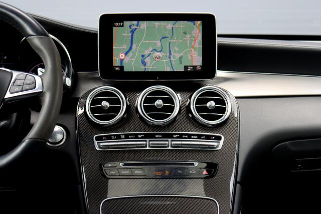 Mercedes-Benz GLC-KLASSE AMG 43 4MATIC | Luchtvering | Distronic+ | Memory | Panoramadak | Head-Up | Burmester | Stoelventilatie | Surround Camera | Nightpakket | Keyless-Go |