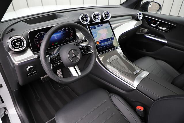 Mercedes-Benz GLC-KLASSE 400e AMG 4-Matic | 381PK | Achterasbesturing | Luchtvering | Sfeerverlichting | Keyles-go | Head-up | Burmester | Memory | Pano | Stoelkoeling | 2024.
