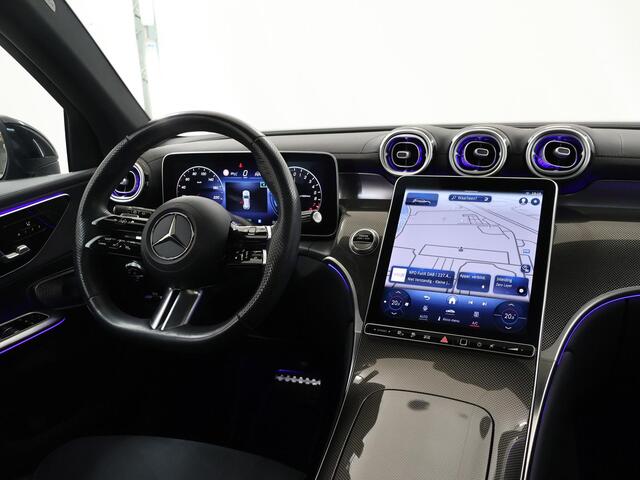 Mercedes-Benz GLC-KLASSE 300e 4MATIC AMG Line | Night | Panoramadak | Burmester 3D | Memory | Trekhaak | 20" lichtmetalen velgen | Sfeerverlichting |