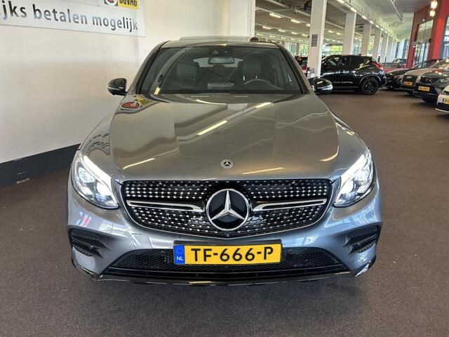 Mercedes-Benz GLC-KLASSE Coupé 250 4MATIC Premium Plus | Panoramadak | Origineel Nederlands | 360 Camera | Memory seats | Adaptief onderstel | Navigatie | Cruise control | Climate control | Stoelverwarming | Lederen bekleding