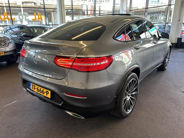 Mercedes-Benz GLC-KLASSE Coupé 250 4MATIC Premium Plus | Panoramadak | Origineel Nederlands | 360 Camera | Memory seats | Adaptief onderstel | Navigatie | Cruise control | Climate control | Stoelverwarming | Lederen bekleding