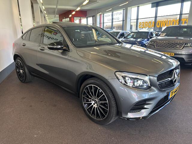 Mercedes-Benz GLC-KLASSE Coupé 250 4MATIC Premium Plus | Panoramadak | Origineel Nederlands | 360 Camera | Memory seats | Adaptief onderstel | Navigatie | Cruise control | Climate control | Stoelverwarming | Lederen bekleding