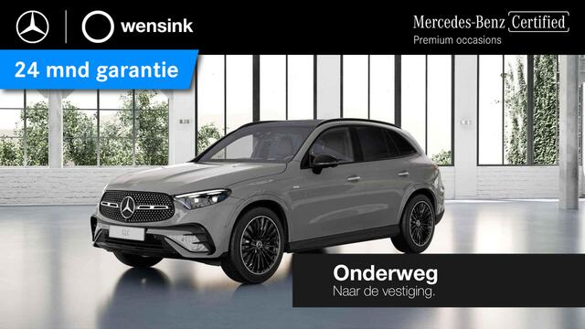Mercedes-Benz GLC-KLASSE 300e 4MATIC AMG Line | MANUFAKTUR Alpin Grau | Premium | Burmester | 20 inch | Trekhaak | Rij assistentie | Nieuwprijs 99.309 euro |