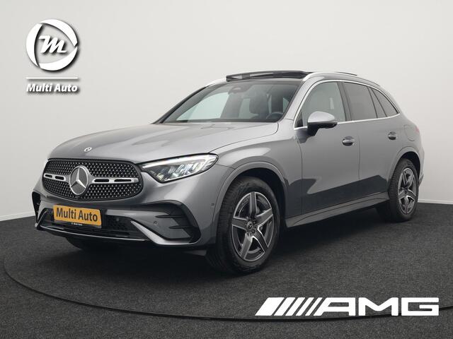 Mercedes-Benz GLC-KLASSE 300e 4MATIC AMG Line Plug In Hybrid 313pk PHEV | Luchtvering | Trekhaak af Fabriek | Panodak | Adaptive Cruise | 4 Wielbesturing | 360 Camera | Lederen Sportstoelen Massage & Ventilatie |