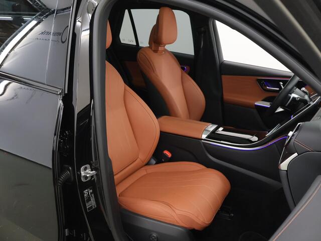 Mercedes-Benz GLC-KLASSE 300e 4MATIC AMG Line | Nappaleder bruin | Burmester | Carbon | Winter pakket | Night pakket | Panoramadak | Trekhaak |