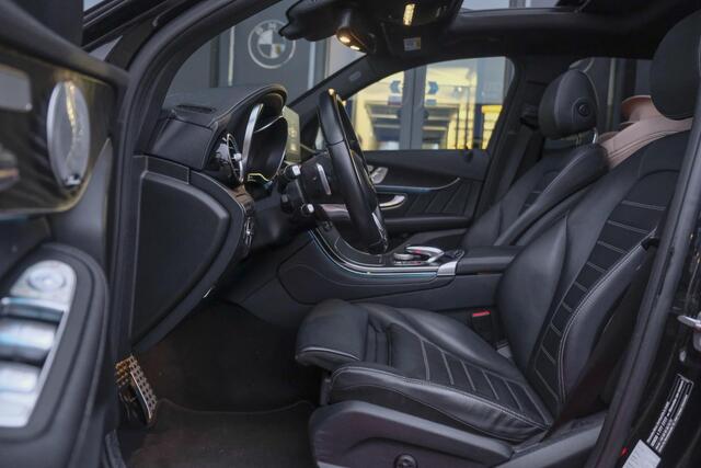 Mercedes-Benz GLC-KLASSE GLC43 AMG 367pk 4MATIC Panoramadak Luchtvering Burmester Trekhaak Distronic 21" LMV Leder Command