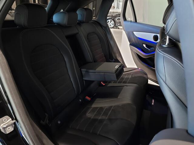 Mercedes-Benz GLC-KLASSE 200 4-M AMG Night|Panorama|20"|Trekhaak|MBUX|Spoorpakket|Sfeerverlichting|Treeplanken|New Service