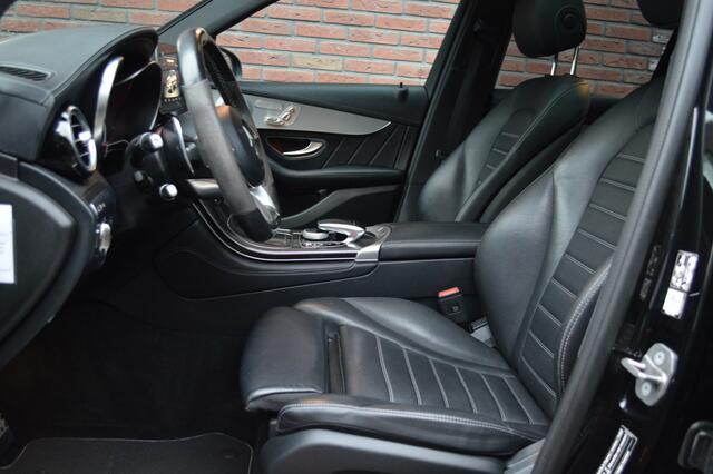 Mercedes-Benz GLC-KLASSE AMG 43 4MATIC Led Leder Panorama Memory Burmester Luchtvering Head-Up Trekhaak Pdc