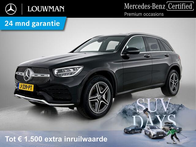 Mercedes-Benz GLC-KLASSE 300 e 4MATIC Business Solution AMG Trekhaak | AMG Line | Ledkoplampen | Easy-Pack Achterklep | Achteruitrijcamera | Keyless-Go. Inclusief 24 maanden Mercedes-Benz Certified garantie voor Europa.