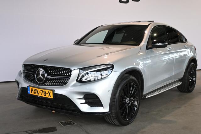 Mercedes-Benz GLC-KLASSE Coupé 250 4MATIC Sport Edition Premium Plus Navigatie Burmester Schuifdak Rijklaarprijs Inruil Mogelijk!