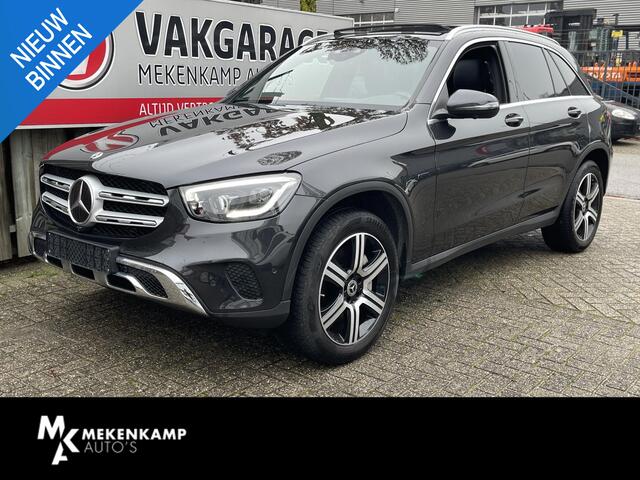Mercedes-Benz GLC-KLASSE 300e 4MATIC 19"/Leder + massage + memory/Panoramadak/Dodehoek/Adaptieve cruise/Burmester/Matrix LED/Apple Carplay & Android Auto/Stoelverwarming/Elektrische klep