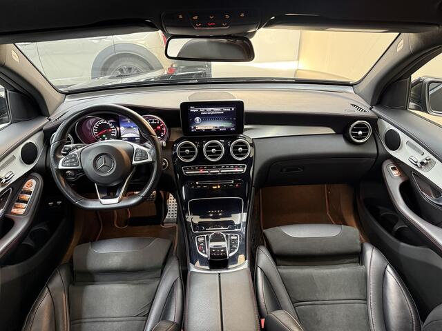 Mercedes-Benz GLC-KLASSE AMG 43 4MATIC, 368Pk, 2017, Liefhebbers auto, Rode gordels, Navigatie, Distronic, Trekhaak, LED koplampen, Memory stoelen, Stoelverwarming, Climate control,