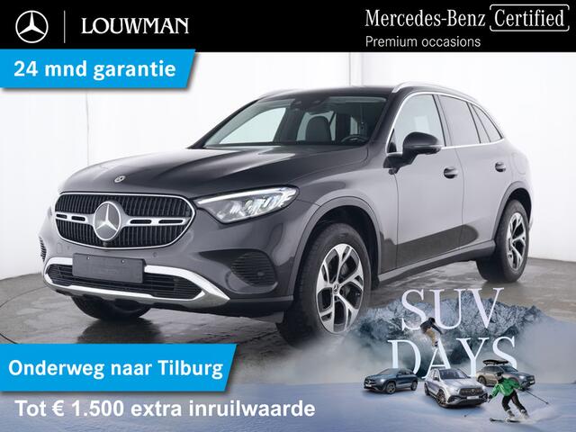 Mercedes-Benz GLC-KLASSE 300 e 4MATIC Plug-In Hybride Trekhaak | Rijassistentiepakket plus | Parkeerpakket met 360°-camera | Memory Voorstoelen | Stoel en Stuurverwarming. Inclusief 24 maanden MB Certified garantie voor Europa.