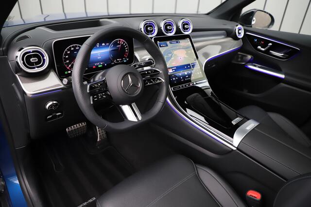 Mercedes-Benz GLC-KLASSE 400e AMG 4-Matic | 381PK | Massage | Achterasbesturing | Luchtvering | Head-up | Keyless-go | Burmester | Stoelkoeling | Trekhaak | 2024.