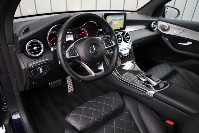 Mercedes-Benz GLC-KLASSE AMG 43 4-Matic | 367PK | Head-up | Luchtvering | Designo | Keyless-go | Distronic+ | ILS | Sfeerverlichting | 2018.