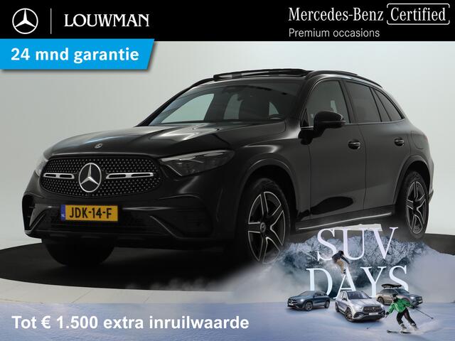 Mercedes-Benz GLC-KLASSE 300 e 4MATIC AMG Plug-In Hybride | Edition AMG-Line | Panorama Schuif-Kanteldak | Alarm Klasse 3 | Trekhaak | Burmester® | Inclusief 24 maanden MB Certified garantie voor Europa.