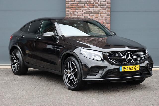 Mercedes-Benz GLC-KLASSE Coupé 250 4MATIC AMG Line | Trekhaak | Camera | Dodehoekassistent | Leder | Sfeerverlichting | Cruise Control | Nightpakket | Stoelverwarming |