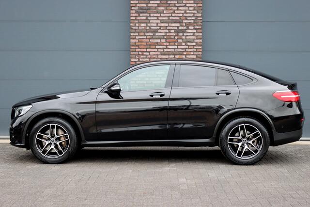 Mercedes-Benz GLC-KLASSE Coupé 250 4MATIC AMG Line | Trekhaak | Camera | Dodehoekassistent | Leder | Sfeerverlichting | Cruise Control | Nightpakket | Stoelverwarming |