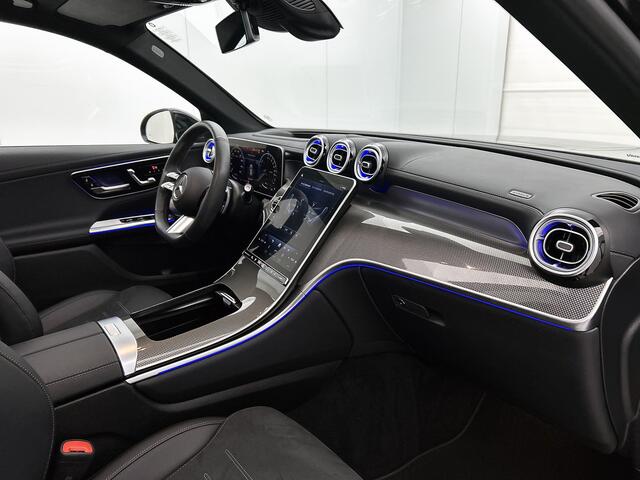 Mercedes-Benz GLC-KLASSE 300 e 4MATIC AMG Plug-In Hybride AMG Line Premium Plus | Night Pakket | Alarm Klasse 3 | trekhaak | Panorama Schuif-Kanteldak | 20 Inch AMG Velgen | Distronic. Inclusief 24 maanden MB Certified garantie voor Europa.