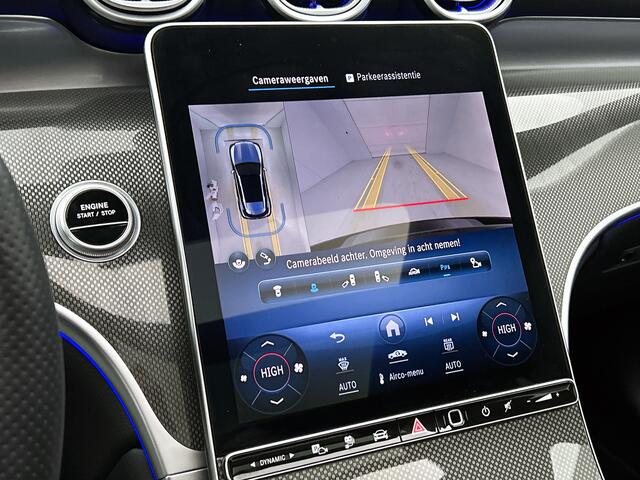 Mercedes-Benz GLC-KLASSE 300 e 4MATIC AMG Plug-In Hybride AMG Line Premium Plus | Night Pakket | Alarm Klasse 3 | trekhaak | Panorama Schuif-Kanteldak | 20 Inch AMG Velgen | Distronic. Inclusief 24 maanden MB Certified garantie voor Europa.