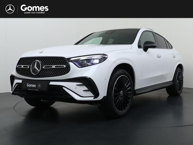 Mercedes-Benz GLC-KLASSE Coupé 300 e 4MATIC Sport Edition | AMG Line | Premium Pakket | Night Pakket | Trekhaak | Panoramadak | 360° Camera | Augmented Reality voor Navigatie | DISTRONIC Afstandsassistent | Dodehoekassistent | Verkeersbordenassistent | DIGITAL LIGHT | Elektrisch 