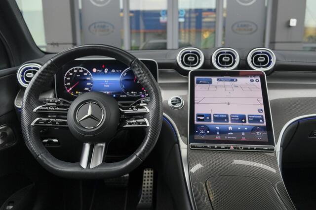 Mercedes-Benz GLC-KLASSE GLC400e 381pk AMG Panoramadak *BTW* Luchtvering 4-wielbesturing Burmester3d Stoelkoeling Night pakket 20" LMV BOMVOL!!!