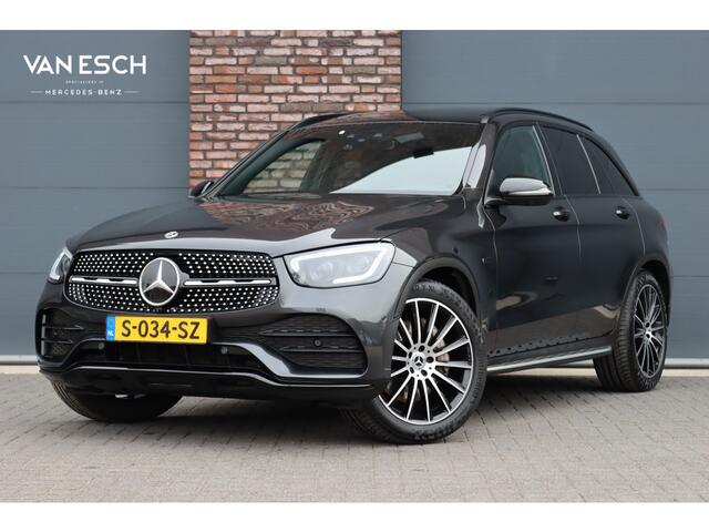 Mercedes-Benz GLC-KLASSE 300e 4MATIC AMG Line Premium+ | Luchtvering | Massage | Panoramadak | Trekhaak | Distronic+ | Stoelverwarming V+A | Memory | Surround Camera | Burmester | Augmented Reality |