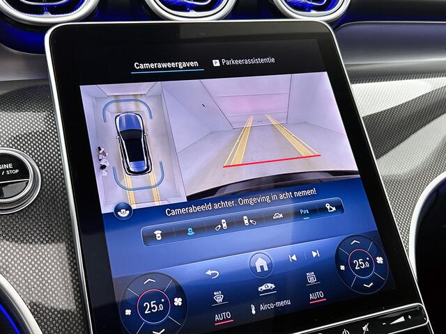 Mercedes-Benz GLC-KLASSE 300 e 4MATIC AMG Plug-In Hybride | 360 graden Camera | Memory seats | Schuifkanteldak | Sfeerverlichting | Chroompakket | Keyless entry Inclusief 24 maanden MB Certified garantie voor Europa.