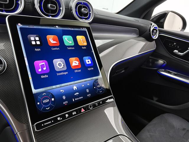 Mercedes-Benz GLC-KLASSE 300 e 4MATIC AMG Plug-In Hybride | Edition AMG-Line | Burmester® | Head-up-Display | Alarm Klasse 3 | Trekhaak | 20 Inch AMG Velgen | Night Pakket | Inclusief 24 maanden MB Certified garantie voor Europa.