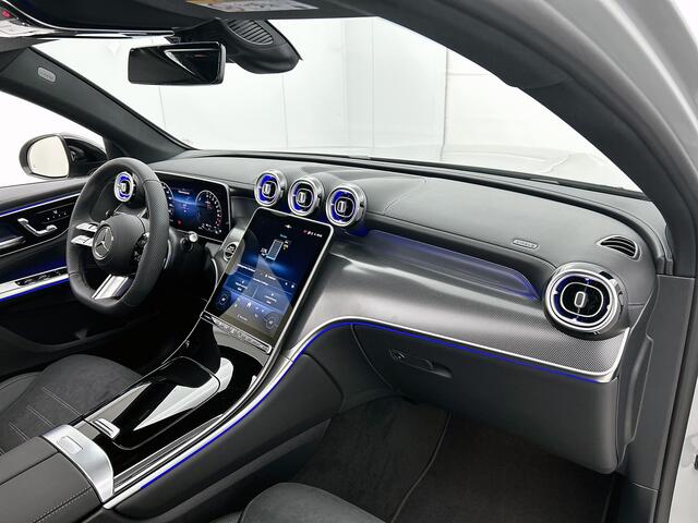Mercedes-Benz GLC-KLASSE Coupé 300e 4MATIC Business Solution AMG | AMG Advanced Plus | Panoramaschuifdak | Trekhaak | Treeplanken | Nightpakket | AMG Spoiler | Memorypakket | Dodehoekassistent |
