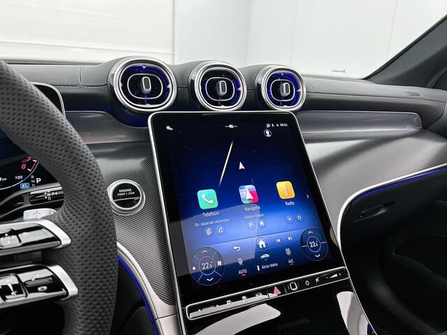 Mercedes-Benz GLC-KLASSE Coupé 300e 4MATIC Business Solution AMG | AMG Advanced Plus | Panoramaschuifdak | Trekhaak | Treeplanken | Nightpakket | AMG Spoiler | Memorypakket | Dodehoekassistent |