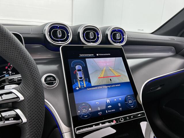 Mercedes-Benz GLC-KLASSE Coupé 300e 4MATIC Business Solution AMG | AMG Advanced Plus | Panoramaschuifdak | Trekhaak | Treeplanken | Nightpakket | AMG Spoiler | Memorypakket | Dodehoekassistent |