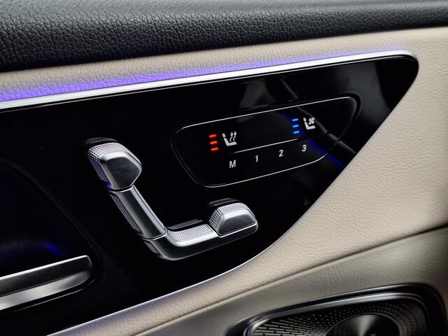 Mercedes-Benz GLC-KLASSE 300 e 4MATIC Avantgarde | Burmester | Panoramadak | Trekhaak | Beige Leder | DISTRONIC | Achteruitrijcamera | Dodehoekassistentie | Stoelverwarming + ventilatie | Sfeerverlichting | Keyless-GO | Elektrische achterklep