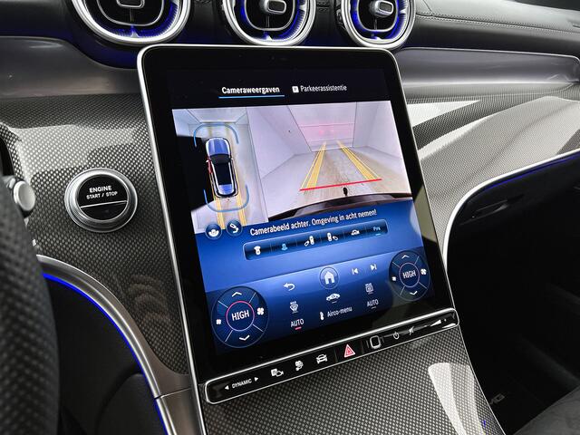 Mercedes-Benz GLC-KLASSE 300 e 4MATIC AMG Plug-In Hybride | Burmester® | Head-up-Display | Alarm Klasse 3 | Trekhaak | 20 Inch AMG Velgen | Night Pakket | Inclusief 24 maanden MB Certified garantie voor Europa.