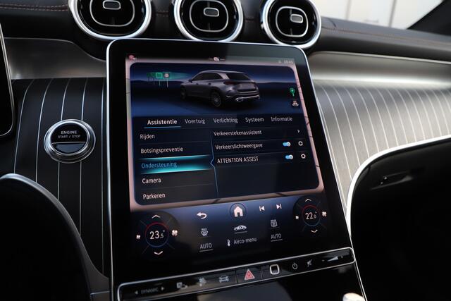 Mercedes-Benz GLC-KLASSE 400e AMG 4-Matic | 381PK | Achterasbesturing | Head-up | Luchtvering | Burmester | Keyless-go | Leder exclusief | Sfeerverlichting | 2024.