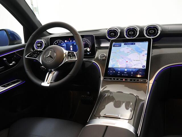 Mercedes-Benz GLC-KLASSE 300e 4MATIC Luxury Line | Panoramadak | Trekhaak | Distronic plus | Rijassistentiepakket Plus | Head Up display | 360 camera |