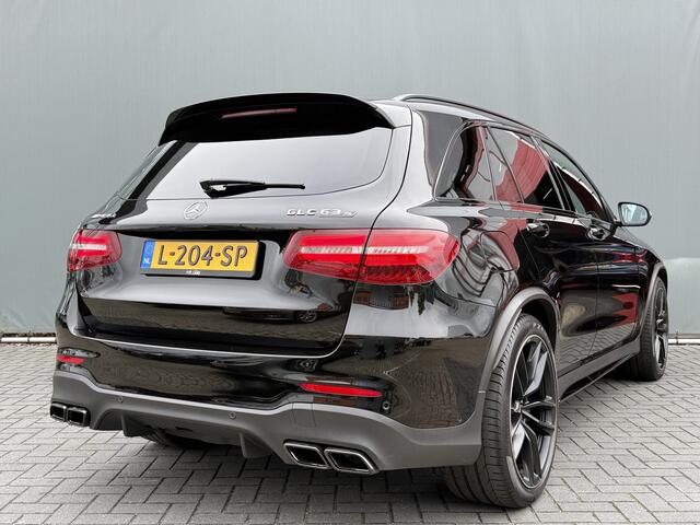 Mercedes-Benz GLC-KLASSE BWJ 2018 AMG 63 510 PK S 4MATIC+ AUTOMAAT | TREKHAAK | PANODAK | STOELVERW. | FULL LED | LEER | ELEKTR. STOELEN | ELEKTR. ACHTERKLEP | BURMESTER | NAVI | CLIMA | CRUISE | LMV | PDC